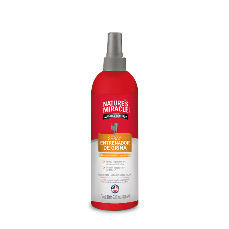Spray entrenador de orina para perro