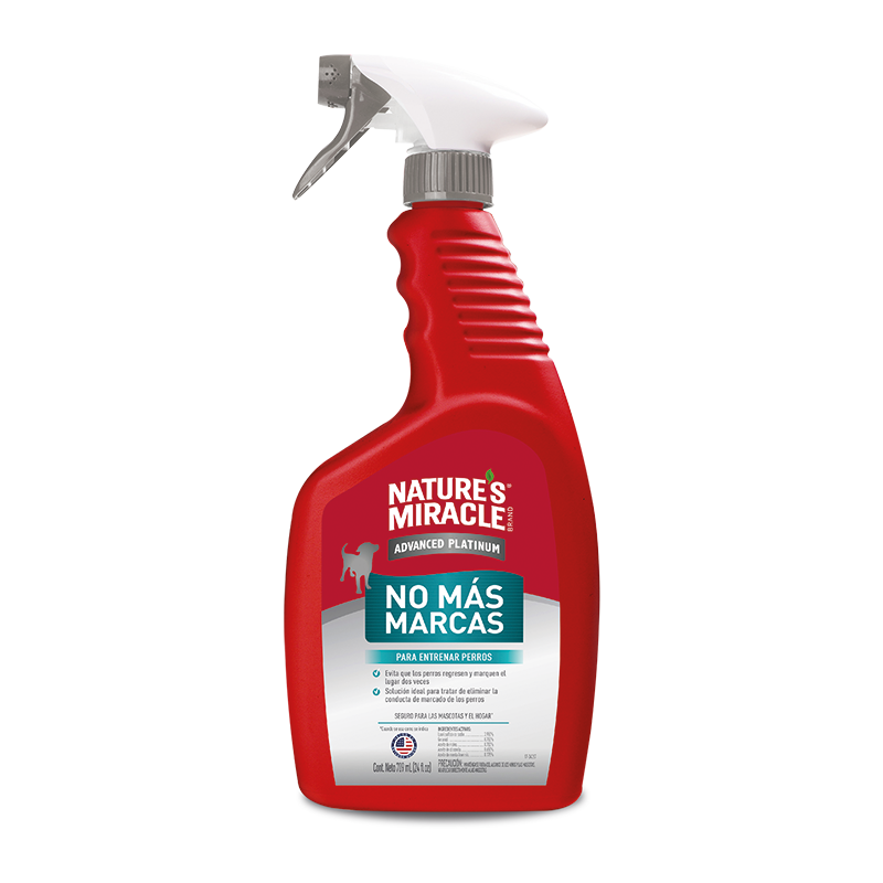 Spray no mas marcas de orina nature's miracle