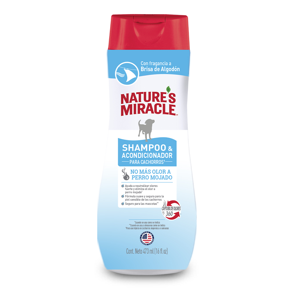 shampoo para cachorros nature's miracle